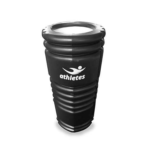 ATHLETES โฟมโรลเลอร์: คลายปวดเมื่อย เพิ่มยืดหยุ่น ฟื้นฟูไว ขนาด 33x14 ซม วัสดุ PVC/EVA