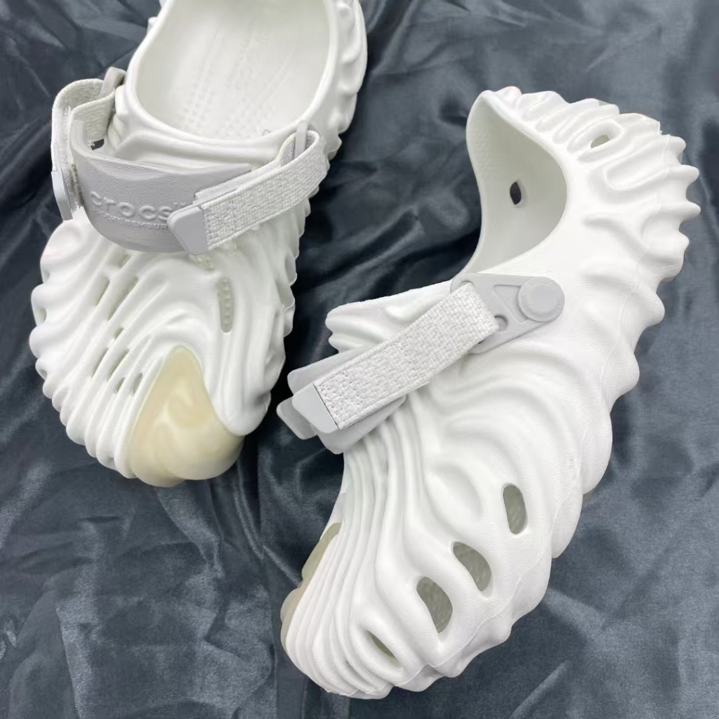 Salehe Bembury × Crocs Pollex Clog รองเท้าแตะ Unisex ใส่สบาย เอนกประสงค์