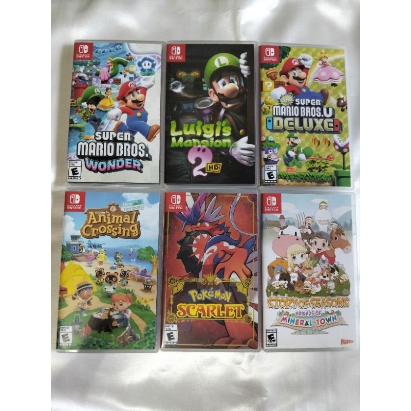 แผ่นเกม Nintendo switch ( มือ2 ) สภาพสวย เล่นได้ปกติ