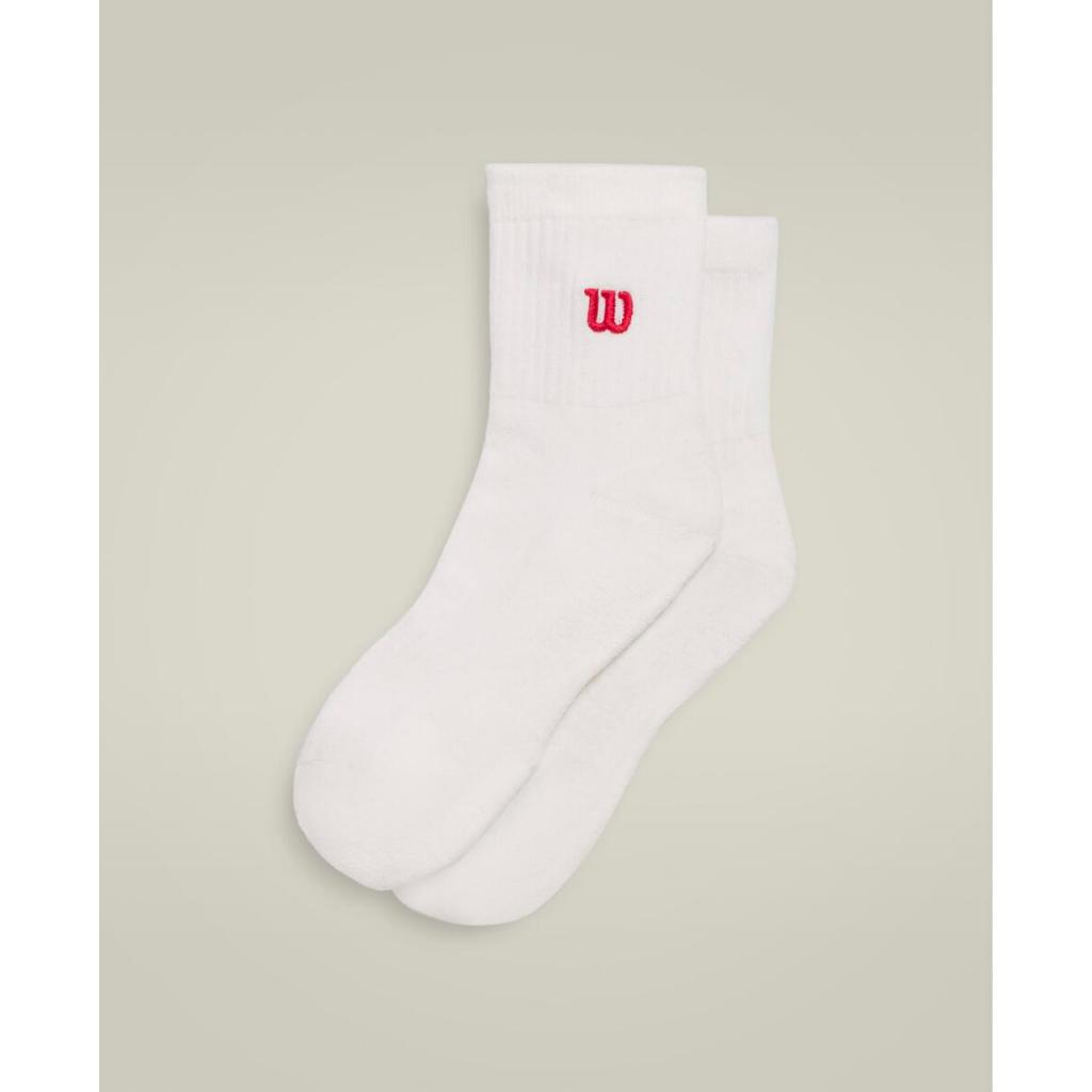 Wilson Unisex QUARTER-LENGTH SOCK ถุงเท้า WU00015331WTA Official Store