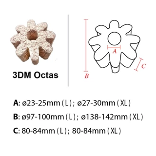 📍1 ชิ้น📍3DM OctasFilter Medium 3DM ออคตัส ฟิลเตอร์มีเดียม