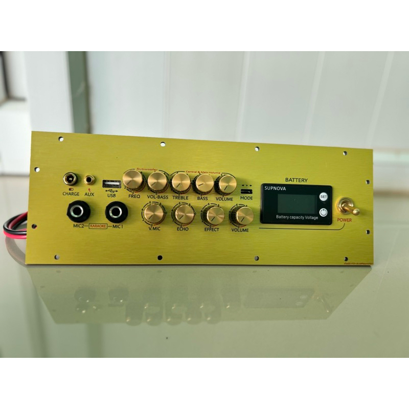 ชุดคาราโอเกะ เดินระบบพร้อมใช้เพลทสีทอง