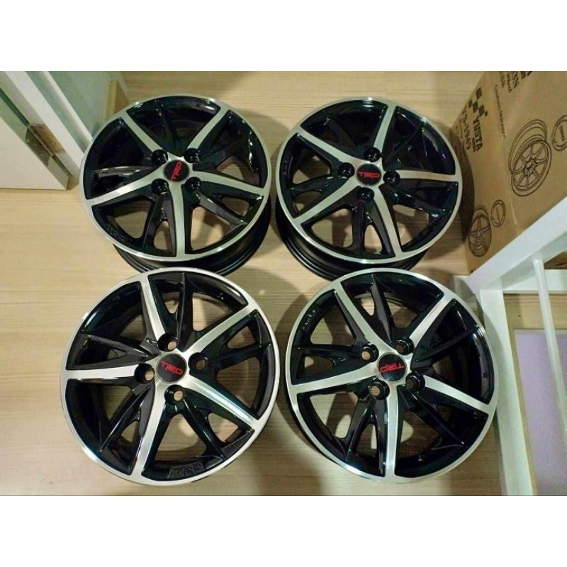 ล้อแม็ก TRD toyota แท้ขอบ 15 ใส่ vios yaris