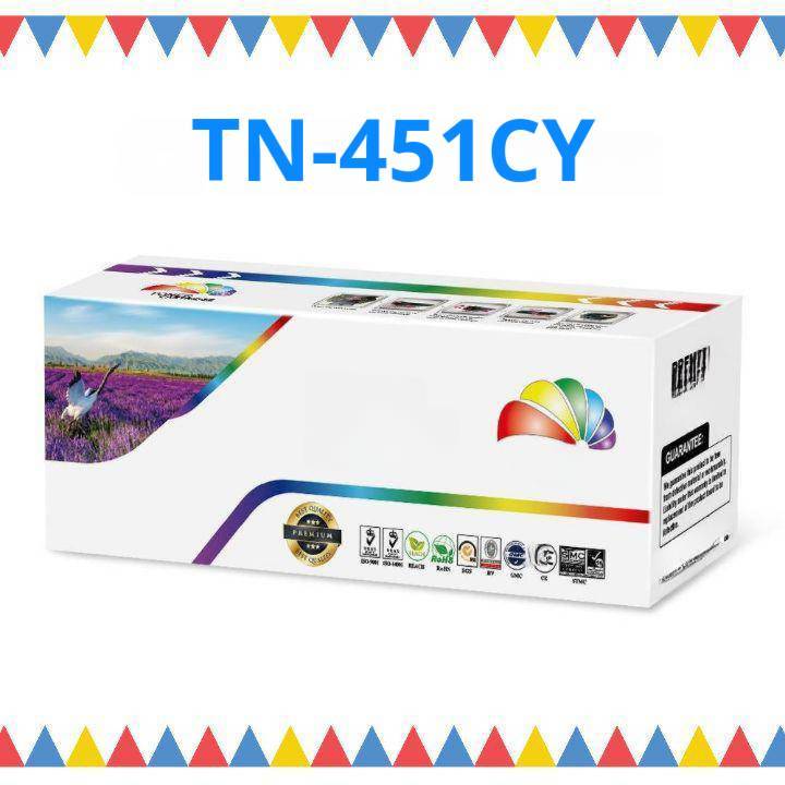 TN-451 CY (1.8K) Color box ฟ้า HL-L8260CDW/L8360CDWT/L8360CDW MFC-L8610CDW/L8690CDW/L8900CDW  DCP-L8