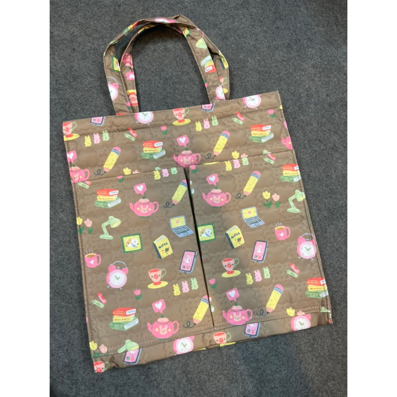 กระเป๋าผ้าปั๊มขนาดA3