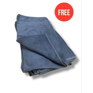 (ของแถม โปรโมชั่น) ผ้าขนหนูนาโน ผ้าเช็ดผม  ขนาด 75*35 ซม.  ซ…