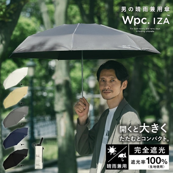 ร่มพับ Wpc. IZA Large and Compact ร่มกันยูวี UV Cut 100% UPF 50+ ร่มญี่ปุ่น