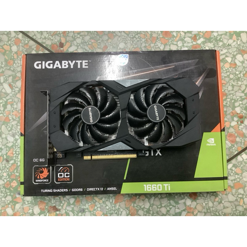 GTX 1660Ti Gigabyte มือสอง สภาพ 99%