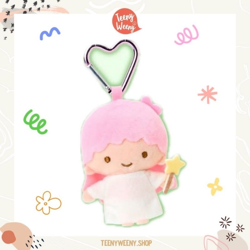 พวงกุญแจห้อยกระเป๋า ซานริโอ้ ลายใหม่ รุ่นห่วงหัวใจ Sanrio Keychain