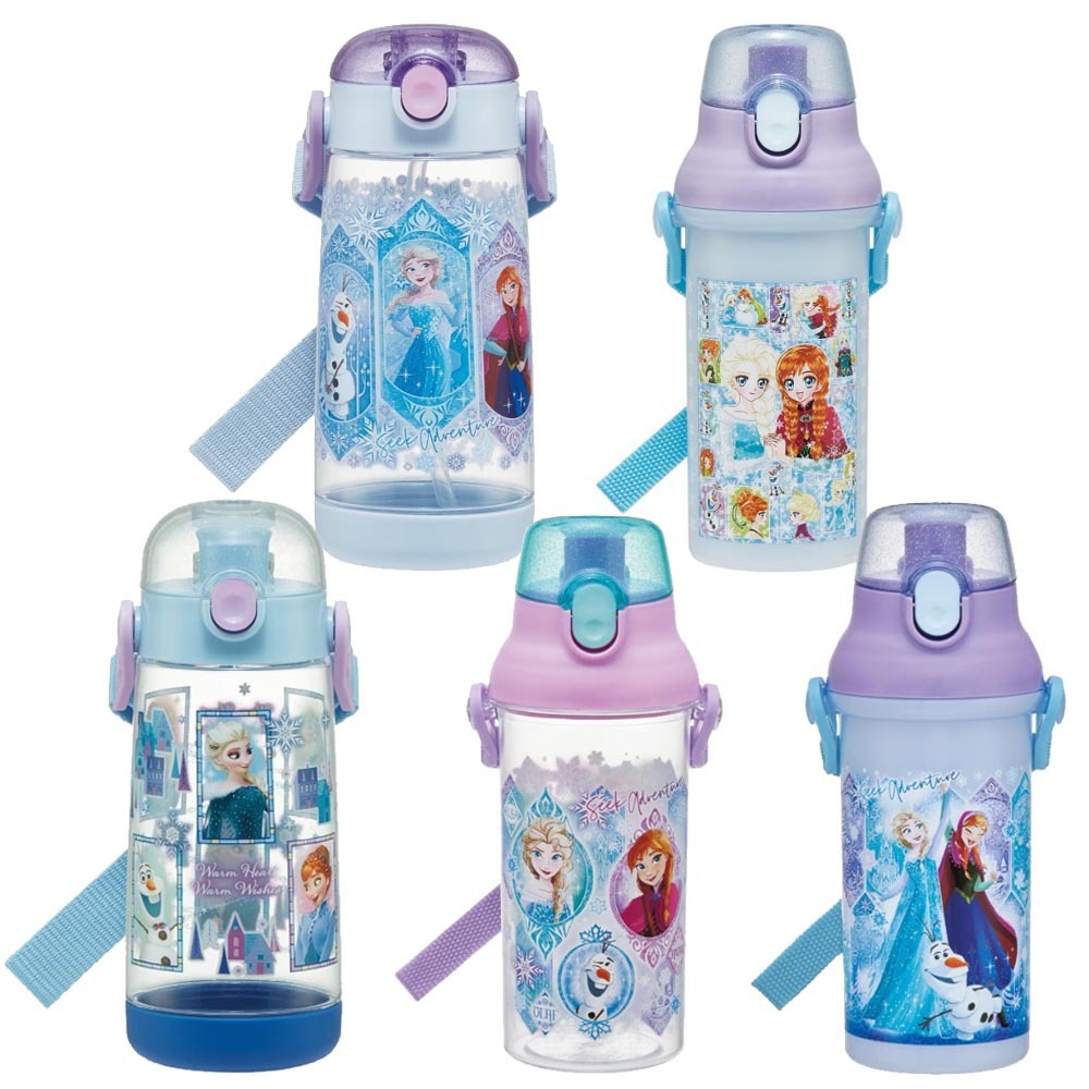 ขวดน้ำ Skater Disney Frozen แบบกดเปิด Japan Water Bottle