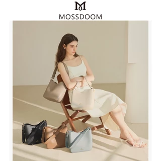 MOSSDOOM Rhiny Bag กระเป๋าสะพายไหล่ผู้หญิง แฟชั่นสุภาพสตรี มีสี่สีให้เลือก วัยทำงานนักศึกษาหิ้วได้