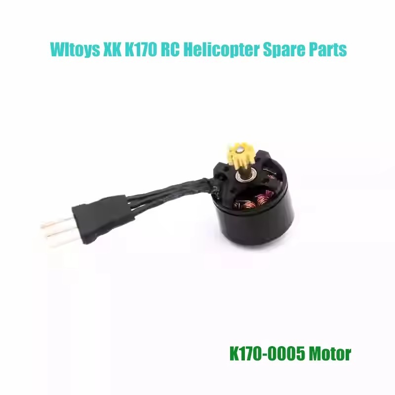 XK K170 อะไหล่เฮลิคอปเตอร์บังคับวิทยุ 4CH UH-60L Black Hawk มอเตอร์ มอเตอร์บัสเลส Motor K170-0005