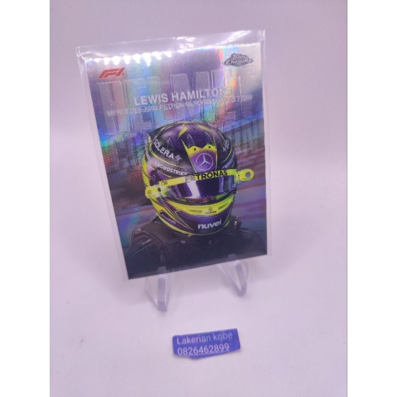 การ์ด f1 topps chrome 2024 insert helmet
