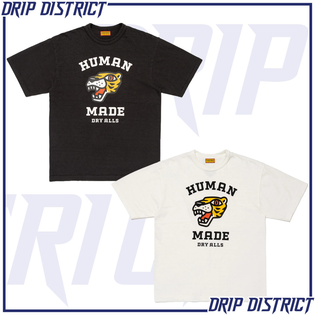 เสื้อยืด Human made ของแท้ 💯ลายเสื้อ Tiger 2025