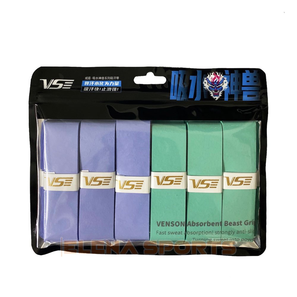 พันด้าม Venson รุ่น VG555 เกรดพรีเมี่ยม หนึบมือ (แพ็ค 6 ชิ้น)