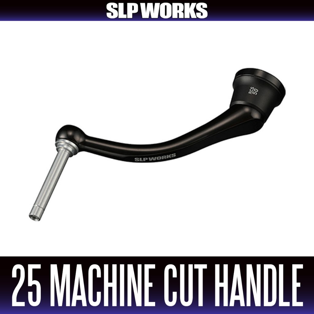 [DAIWA/SLP WORKS] 25RCS Machine Cut ด้ามจับสีดํา
