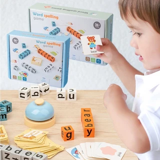 Babypartys เกมส์สะกดคำ เกมส์ปริศนา การ์ดเกม พัฒนาการเด็ก ของเล่นปริศนาฝึกสมอง ของเล่นเพื่อการศึกษา