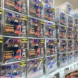สายพีอี PIONEER PE NINJA 4 X สายพีอี ไพโอเนียร์ นิลจา ถัก 4 สายเคลือบกันน้ำ