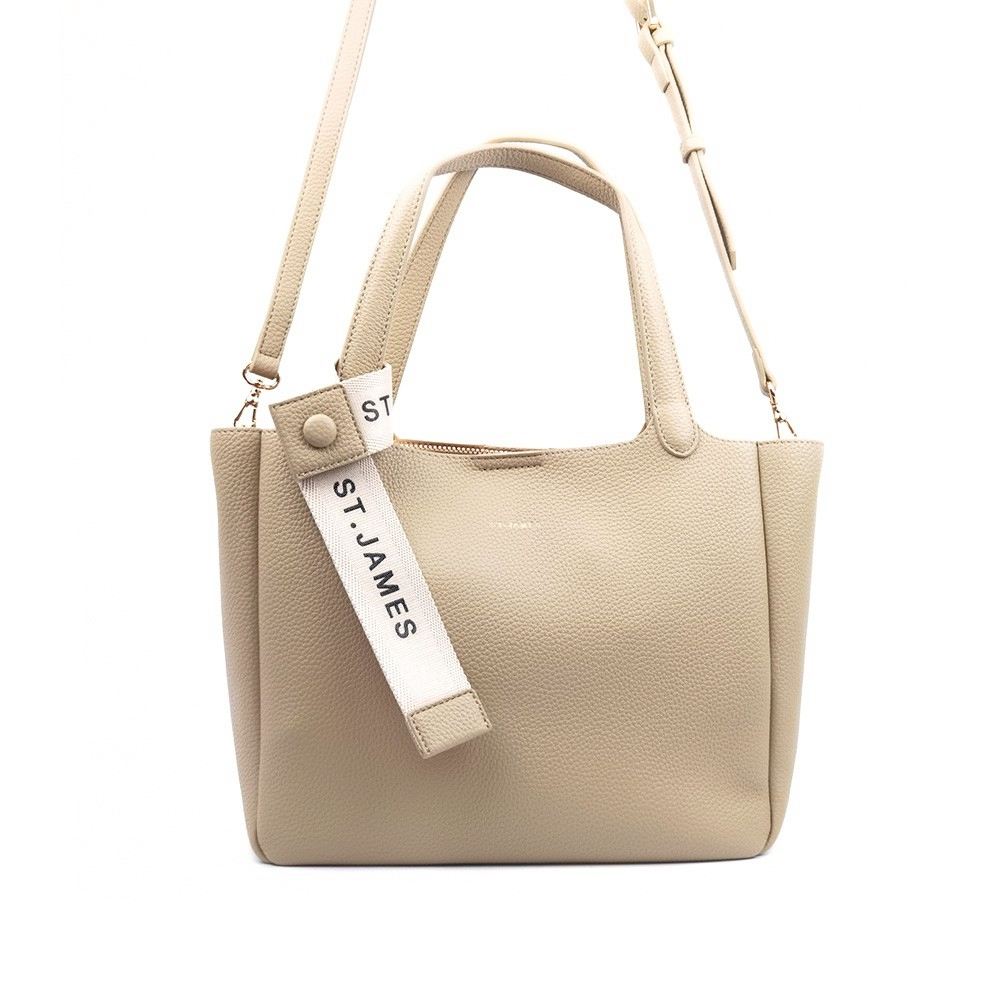 ST.JAMES กระเป๋าสะพายข้าง/กระเป๋าถือ หนัง PU รุ่น BUDAPEST (มี 4 สี) | กระเป๋าแฟชั่น ผู้หญิง - รูปที่ 3