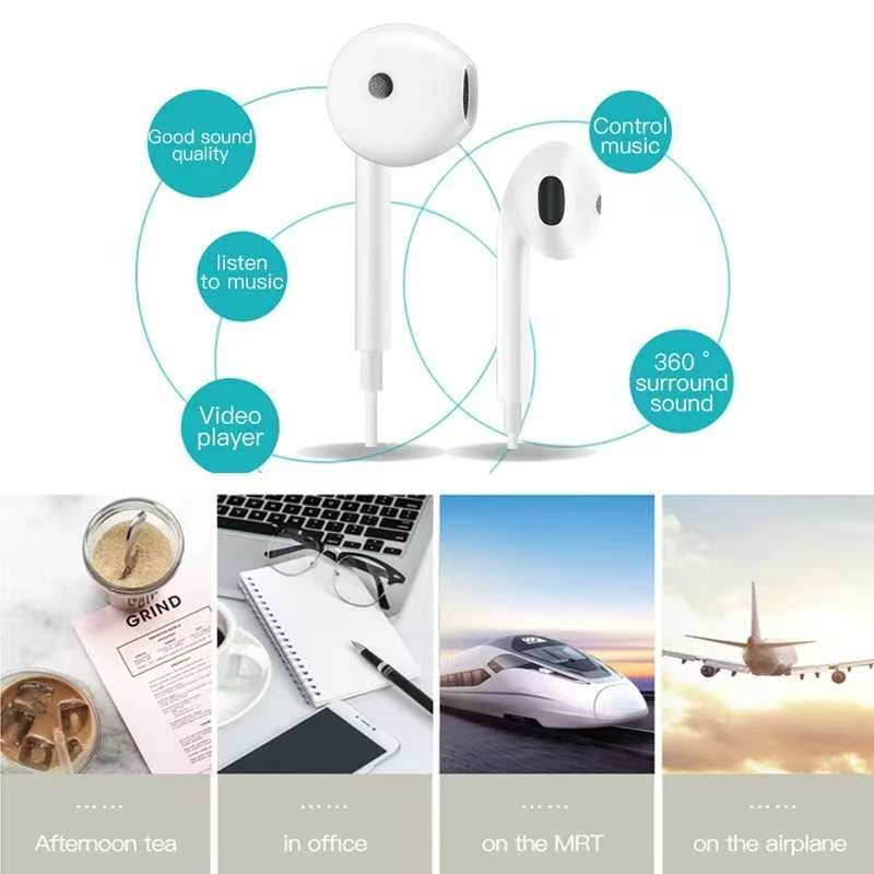 หูฟังแบบอินเอียร์ Megix E13 คุณภาพเสียงดีเยี่ยม รองรับการเชื่อมต่อ Bluetooth สำหรับ  l7 l8 x xr l11 l12 l13 l14