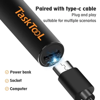TASKTOOL หัวแร้งบัดกรี หัวแร้งบัดกรีแบบ USB หัวแร้งพลังสูง ชุดหัวแร้งบัดกรี5โวลต์8วัตต์