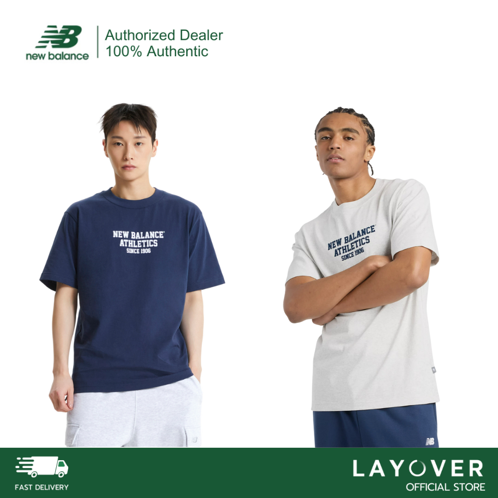 [ส่วนลด20% 20DDHBD2000E12] New Balance Varsity Graphic T-Shirt