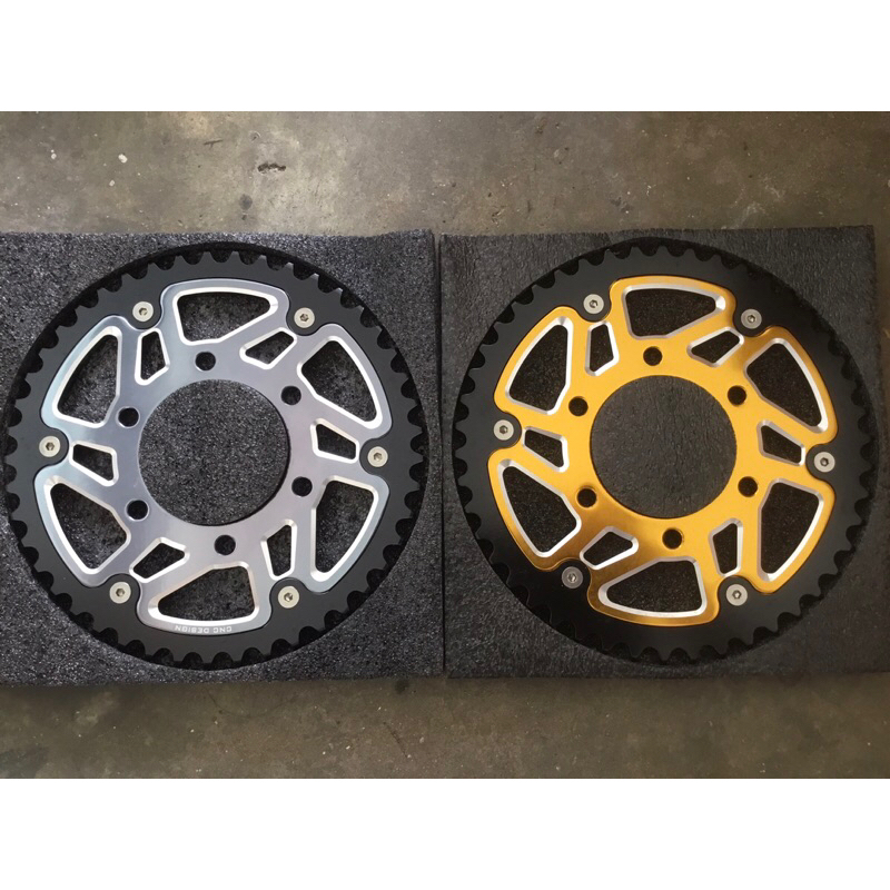 สเตอร์แต่ง CNC DESIGN ER6N มือ1 ราคา 700 บาท สีเทา 45T 46T  สีทอง 46T