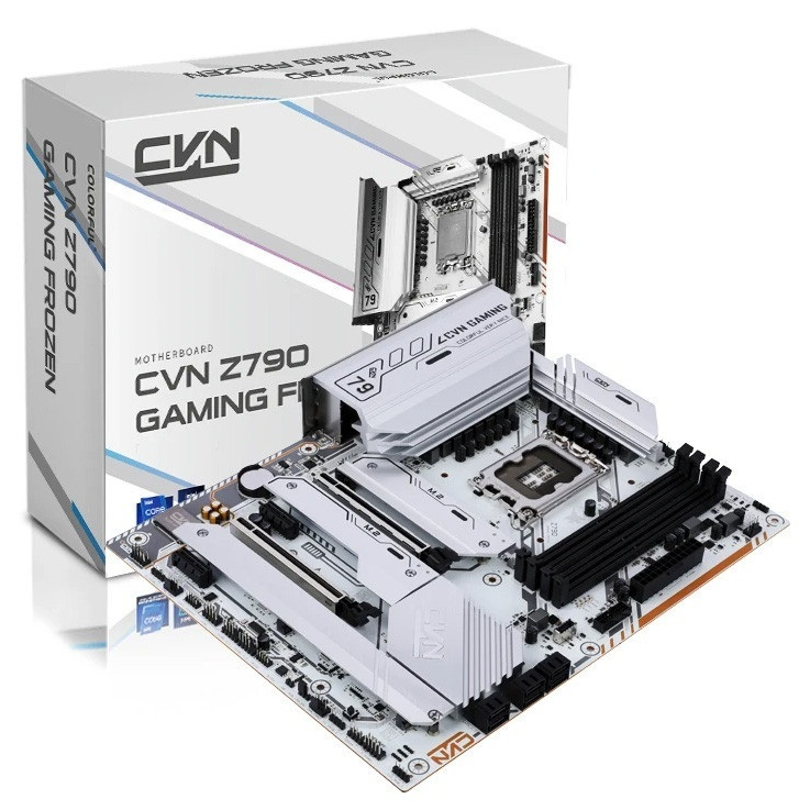 MAINBOARD (เมนบอร์ด) 1700 COLORFUL CVN Z790 GAMING FROZEN V20 WIFI (DDR4) ประกันศูนย์ไทย พร้อมส่ง