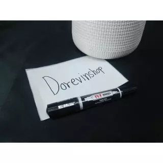 ปากกาเคมี TVT แบบ 2 หัว | สีคม กลิ่นไม่ฉุน | 1 ด้าม