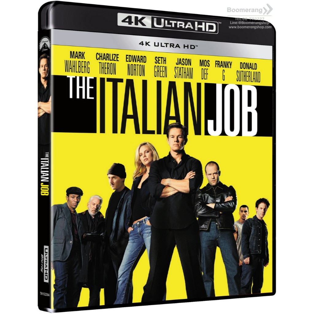 Italian Job, (2003) /ปล้นซ้อนปล้น พลิกถนนล่า (4K Remastered) (4K มีซับไทย) (ครั้งแรกในรูปแบบ 4K สำหรับประเทศไทย)