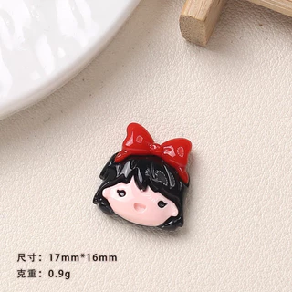 ส่งจากไทย 🐈‍⬛ ตัวติดรองเท้าแม่มดน้อย เซต 9 ชิ้น (n.51)