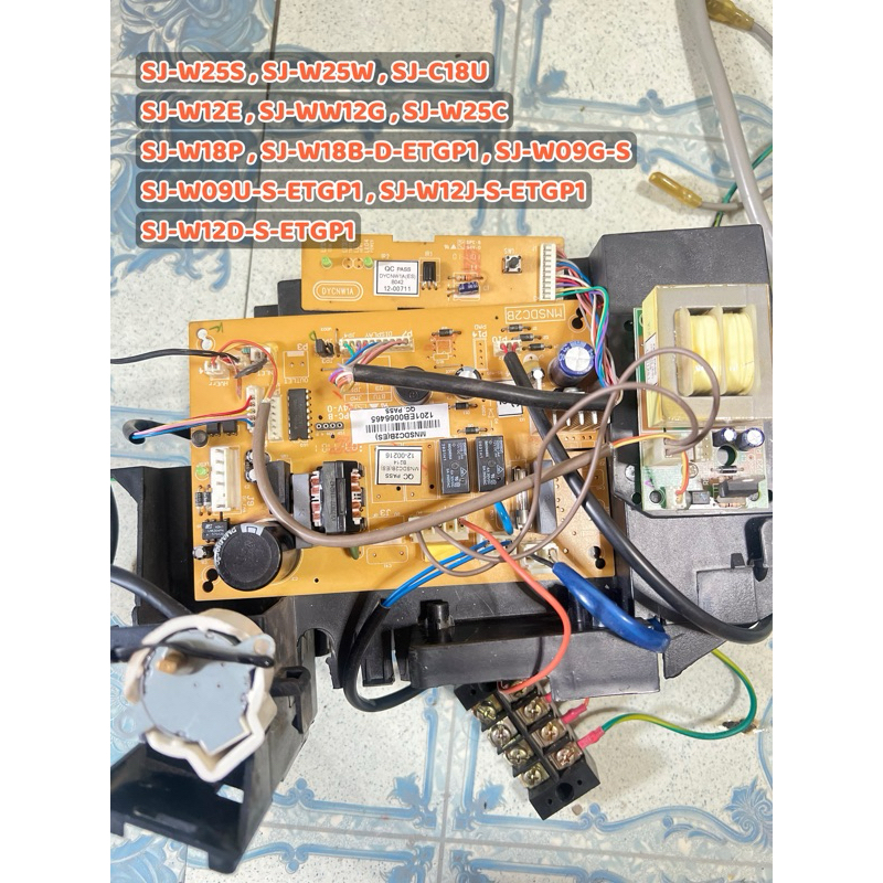แผงวงจรแอร์ SAIJO DENKI รุ่น SJ-W18S (MNSDC2B) บอร์ดแอร์ซัยโจ เด็นกิน