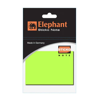 Elephant กระดาษโน๊ต กระดาษโน๊ตมีกาว 2x3 นิ้ว จำนวน 80 แผ่น/แพ็ค