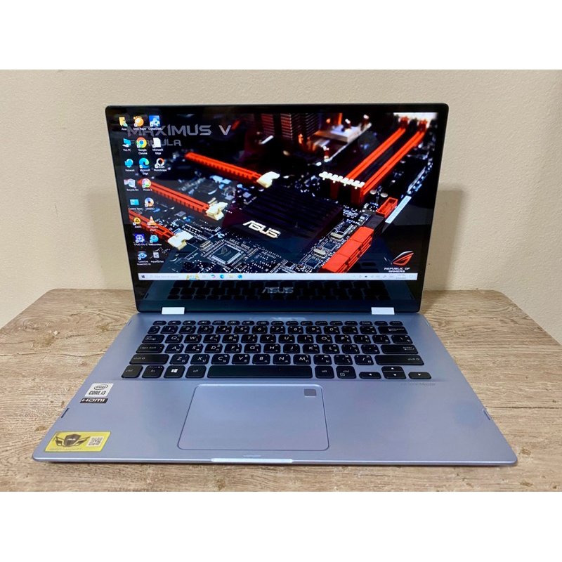 ขาย โน๊ตบุ๊ค Asus TP412F intel Core i3-10110U CPU 2.59 GHz RAM 4 GB SSD 256 GB