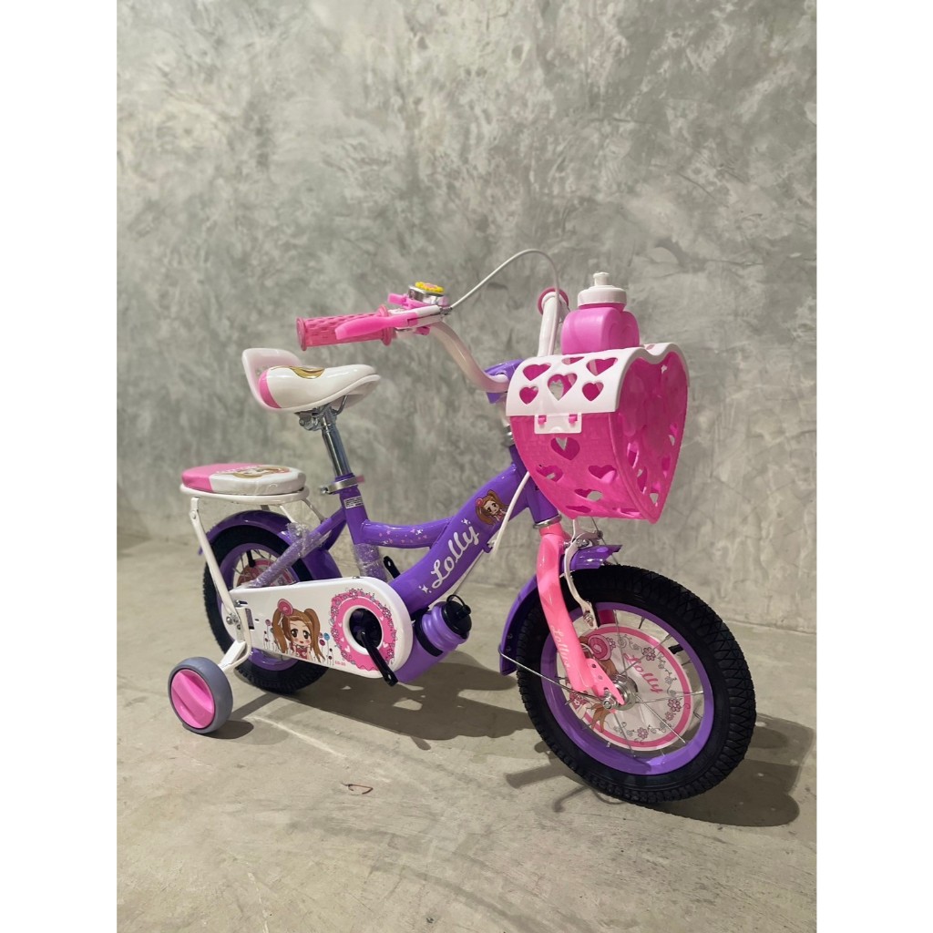 จักรยานเด็กผู้หญิง รุ่น LOLLY Girl12  วงล้อ 12 นิ้ว ล้อยาง แข็งแรง (รับประกันตัวเฟรม 5 ปี) - รูปที่ 6