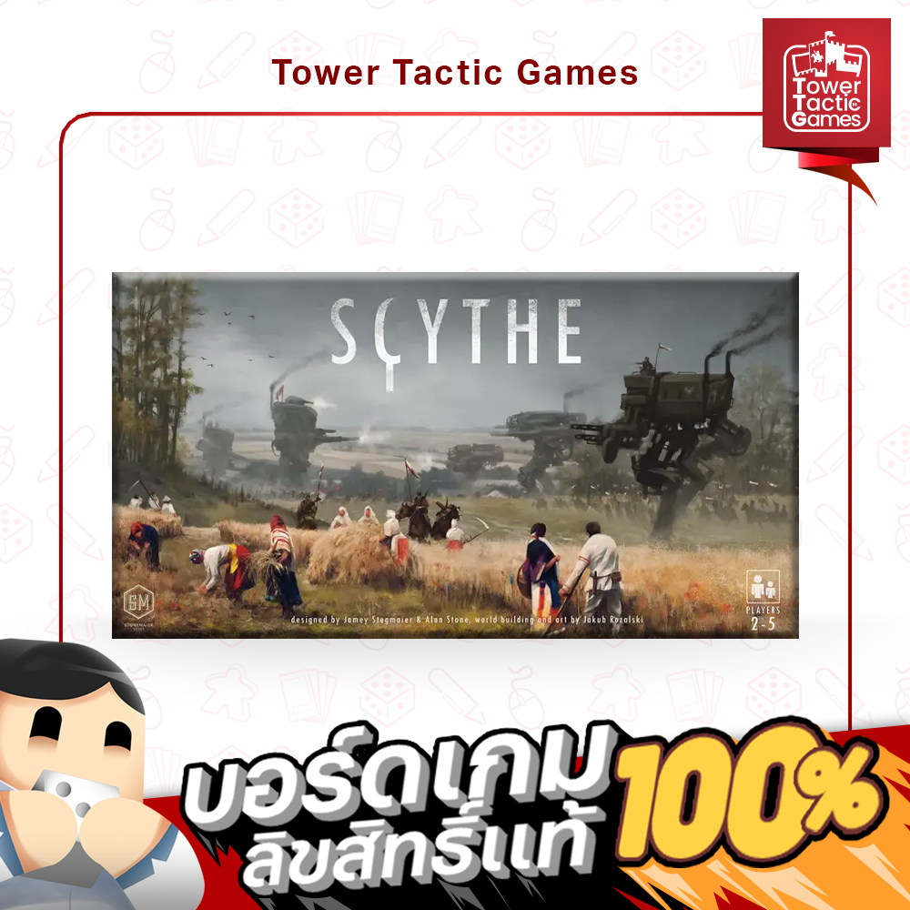 SCYTHE EN - Board Game บอร์ดเกม - Tower Tactic Games ทาวเวอร์ แทคติก เกม
