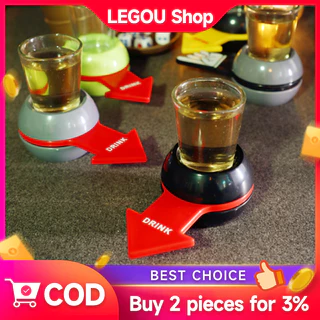 【ส่งจากไทย】เกมเหล้าช๊อต เกมวงเหล้า เกมหมุนแก้วเหล้า Spin Shot