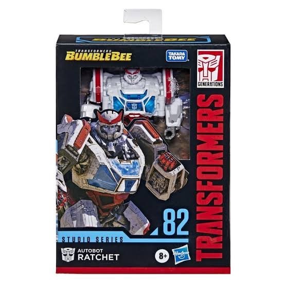 Hasbro Transformers Studio Series 82 Deluxe Class Bumblebee ฟิกเกอร์ Ratchet