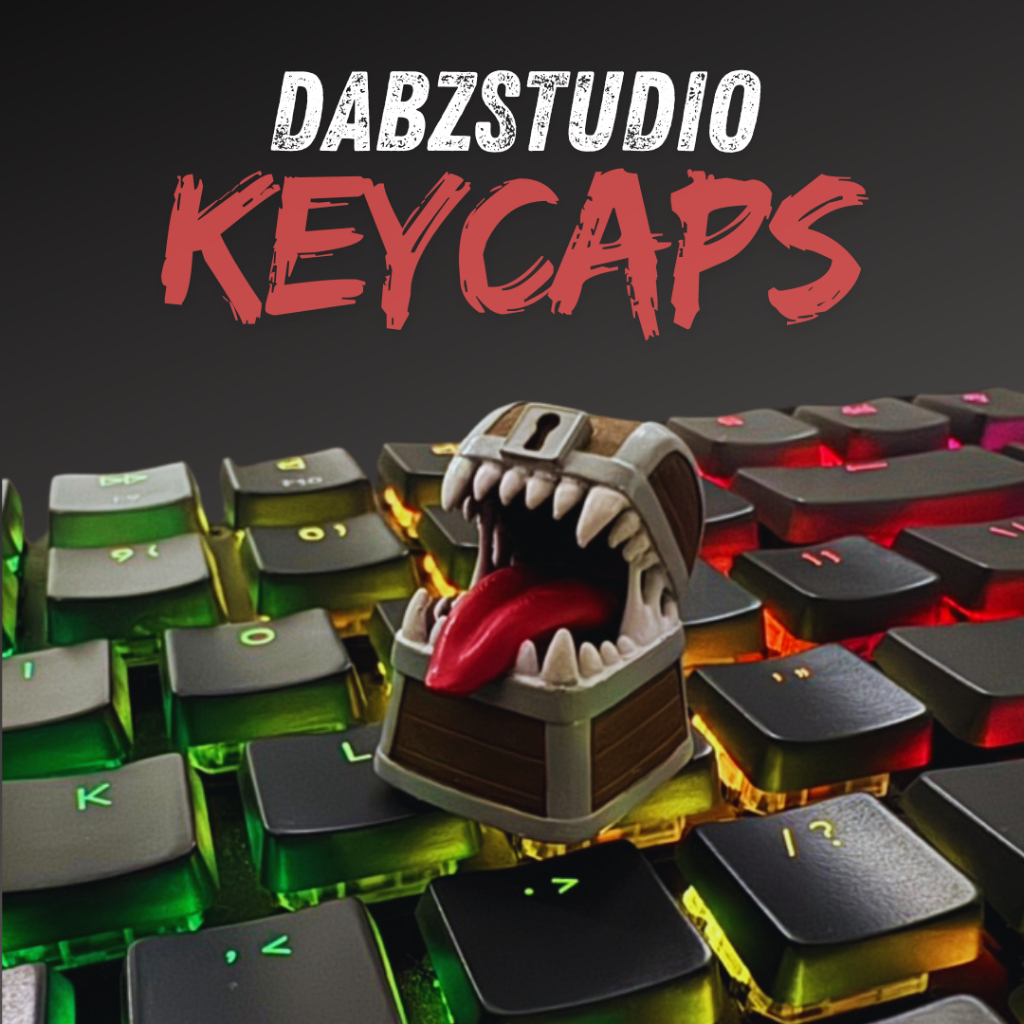[DabzStudio] Monster Box Keycap คีย์แคปแฮนด์เมด (Artisan Keycap) – หีบสมบัติ