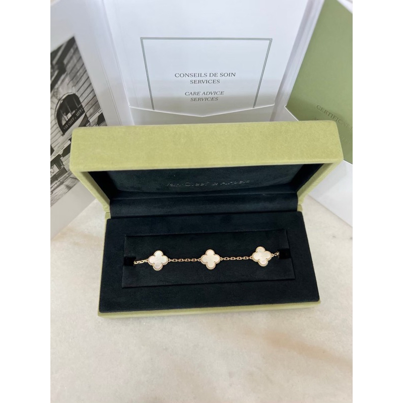 VCA mop 5 motif bracelet ori rec cer 2022