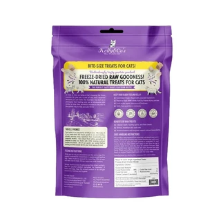 Kelly & Co's เคลลี่แอนด์โค ขนมแมว ขนมฟรีซดราย อกไก่ (Freez-dried Chicken) 170g.