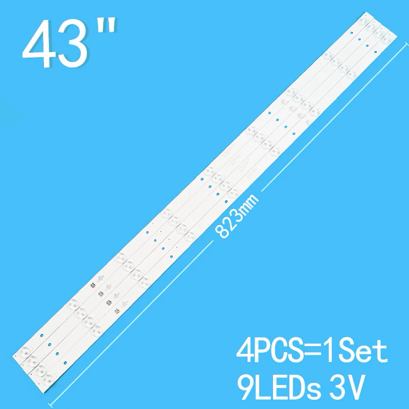 หลอดแบล็คไลท์ทีวี ACONATIC 43 นิ้ว LED Backlight Aconatic รุ่นที่ใช้ได้ AN-LT4301 AN-43DF800SM สินค้าใหม่ 100%