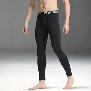PRO COMBAT เสื้อรัดกล้ามเนื้อ + กางเกงรัดกล้ามเนื้อ ชุดกีฬาสองชิ้น [กทม. พร้อมส่ง]