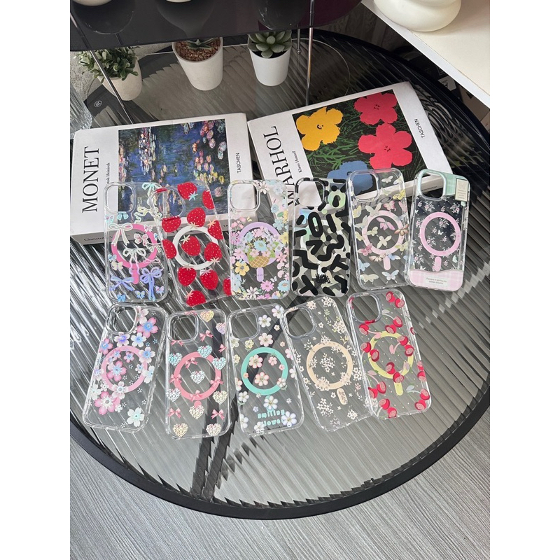 AD380 New case Sat1 เคสโฮโลแกรมงานแม่เหล็ก สำหรับIPhone13-15Promax กันกระแทกได้ดี สินค้าพร้อมจัดส่งจ