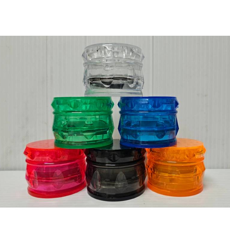 ที่บดพาลสติก ที่บดสมุนไพร ทรงกลม คุณภาพดี มีหลายสี พร้อมส่ง