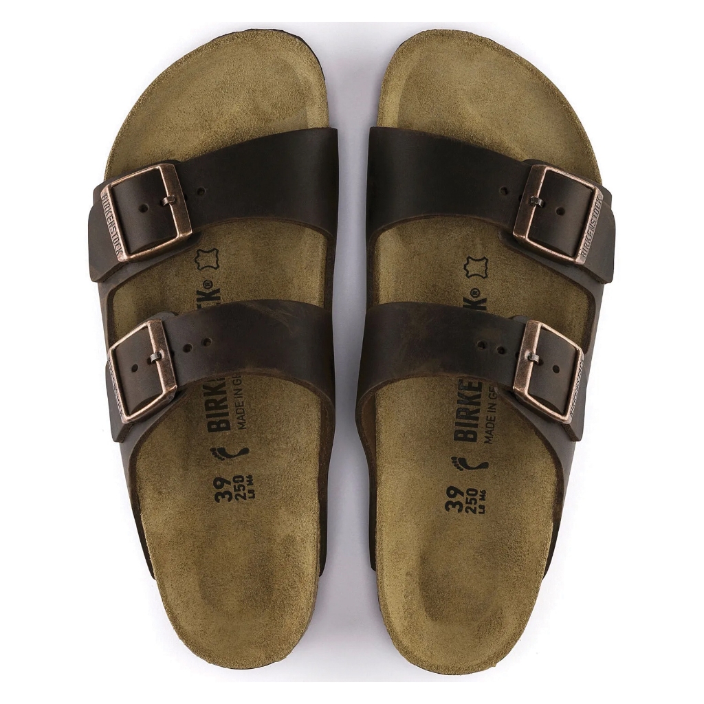 BIRKENSTOCK ARIZONA Oiled Leather รองเท้าแตะ รุ่นฮิต ทรงมาแรง ได้ทั้งชายและหญิง