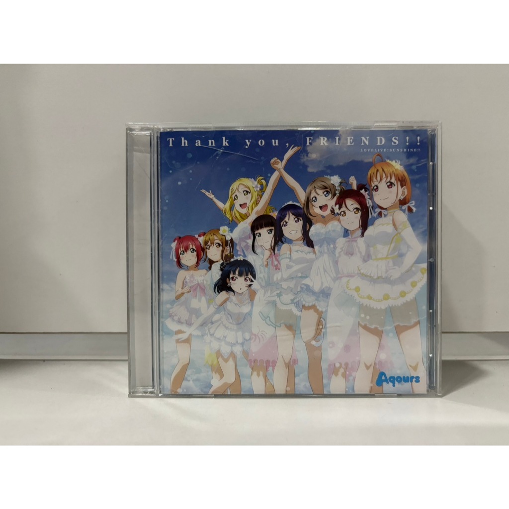 1 CD MUSIC  ซีดีเพลงสากล     Thank you, FRIENDS!!  Aqours    (D2B28)