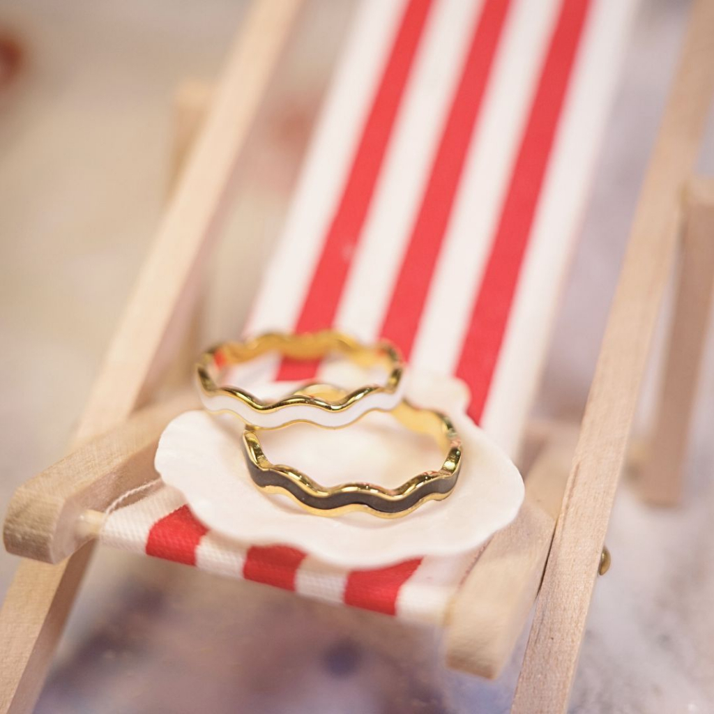 [ส่งด่วนฟรี] Fonney  แหวน สแตนเลสแท้ไม่ลอกไม่ดำ