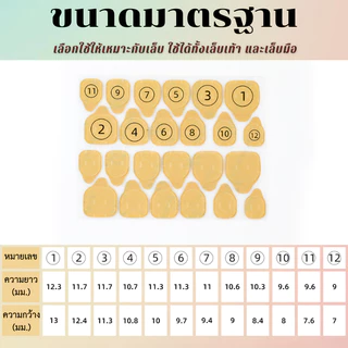 กาวซิลิโคน ติดเล็บ รุ่นอัพเกรด คุณภาพดีขึ้น ติดแน่นขึ้น ความบางที่มากขึ้น ติดได้ทั้งเล็บมือและเท้า