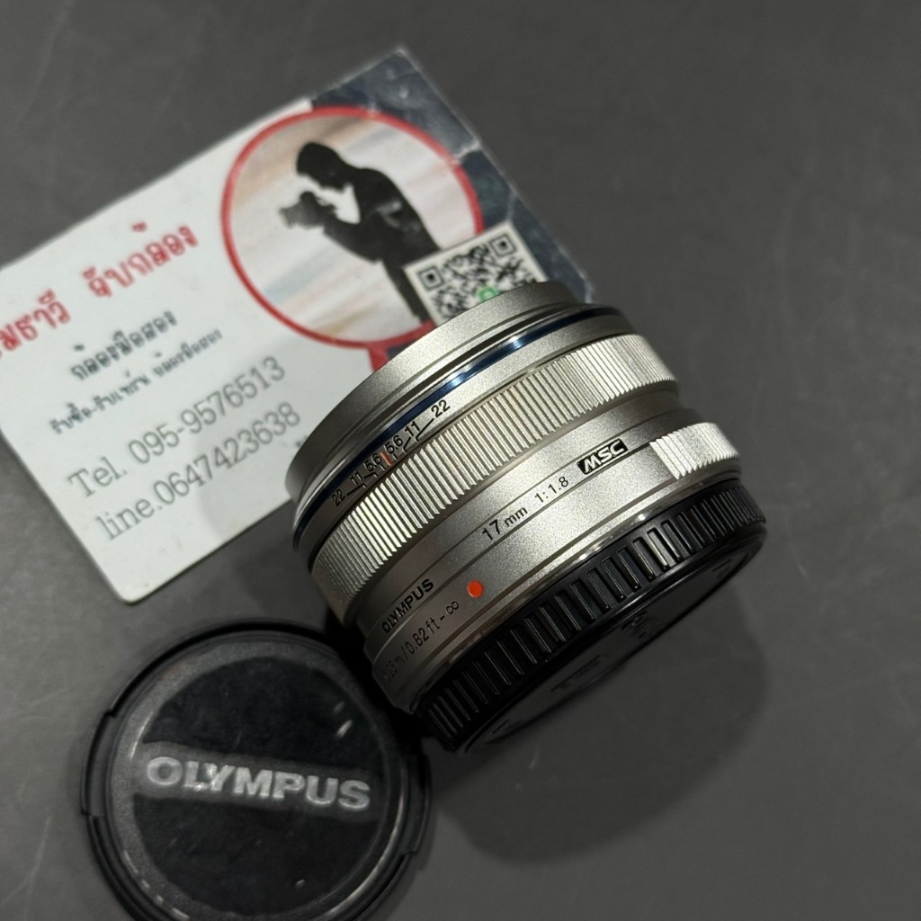 เลนส์ olympus 17 f1.8